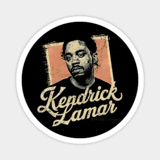 Old photo of Kendrick Lamar Magnet